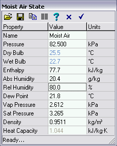 moist air state