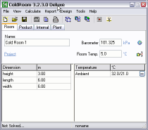 Cold Room Calc - Software Informer. This computer